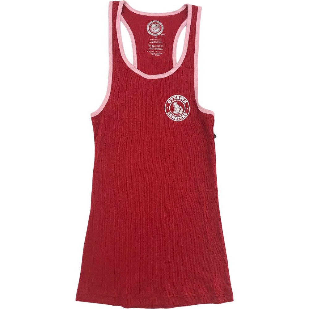NHL |  Women's Ottawa Senators Tank Top | Red | Various Sizes